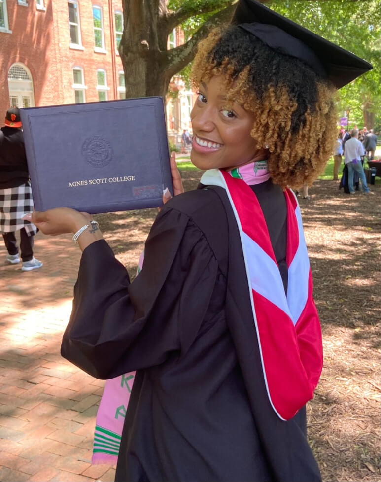 Jenae With Diploma