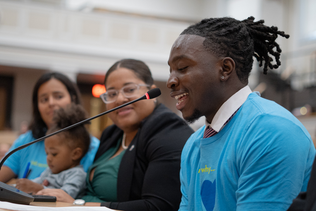 Omosefe Enobakhare Testifies on the Impact of Early College Charter Schools