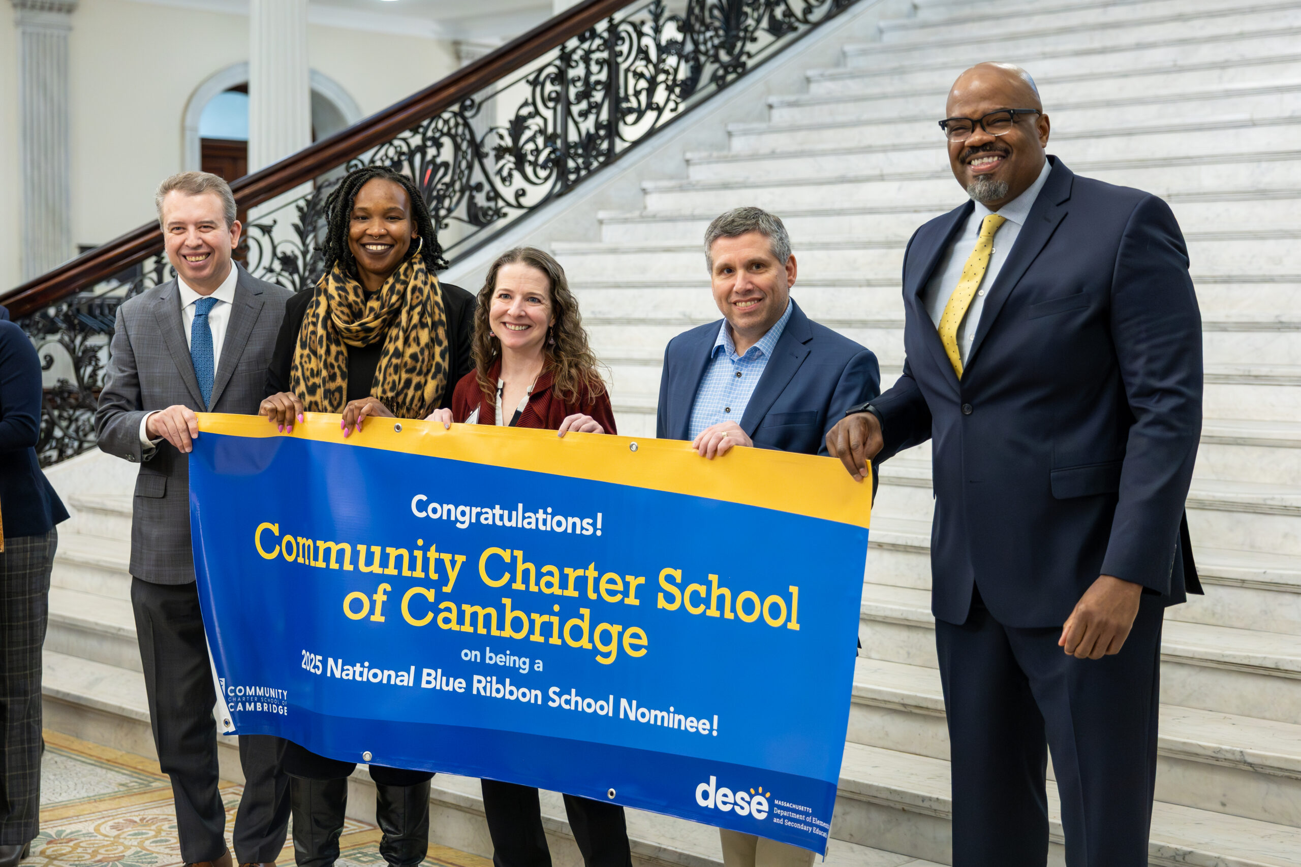 Cambridge school receives Blue Ribbon nomination