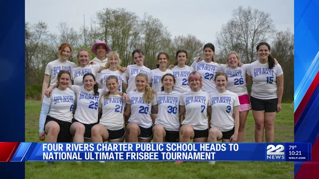 Four Rivers Charter competes in national Ultimate Frisbee